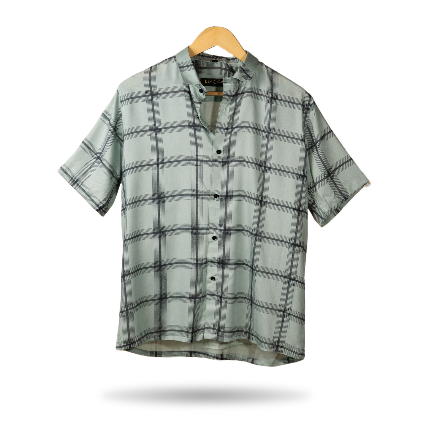 MEN'S CHECKERED SHIRT MINT