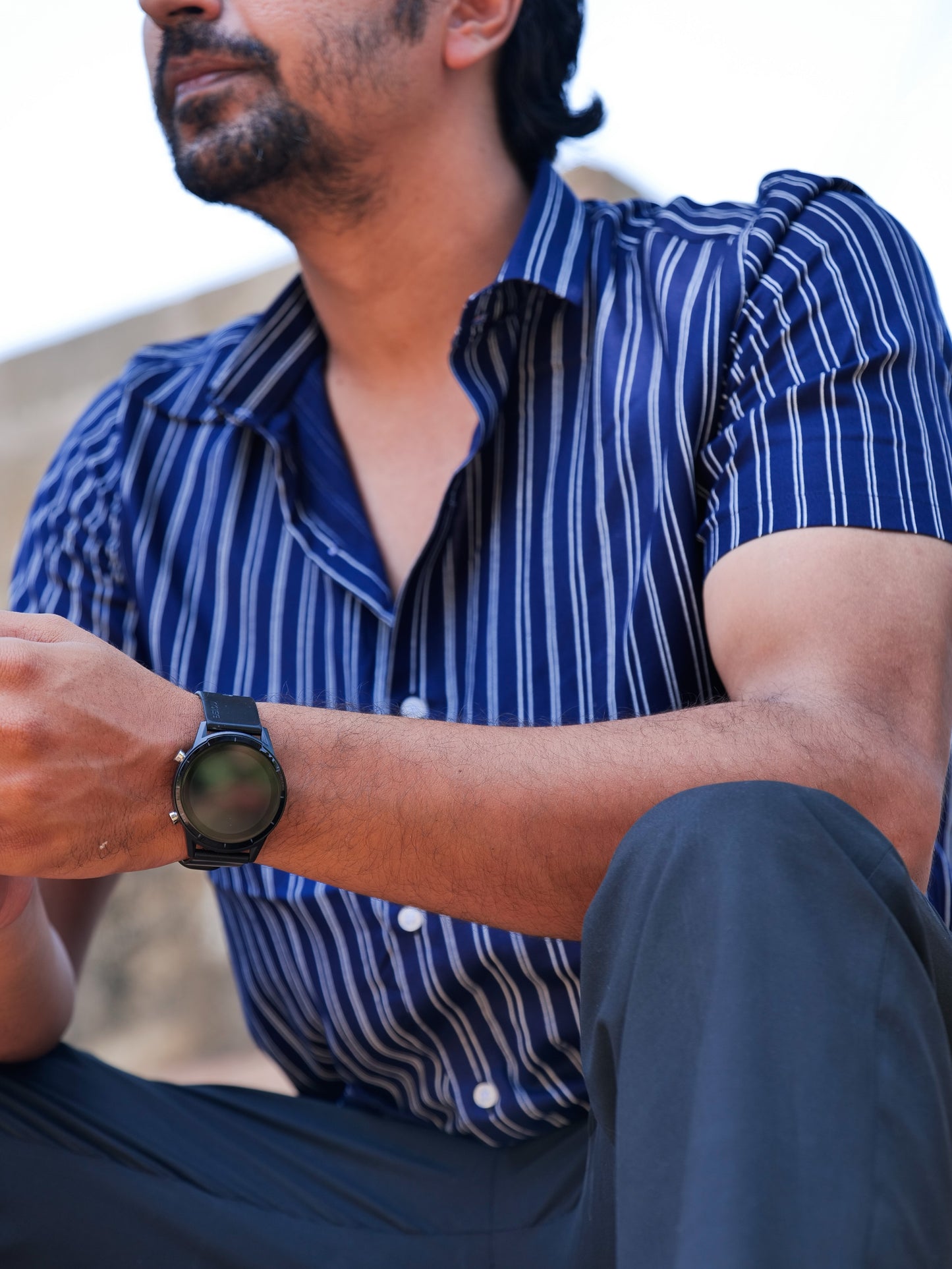 DARK BLUE LINING