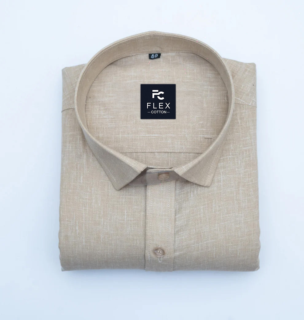 Multi Color Linen Fill Formal Cotton Shirt For Men's