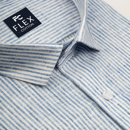 Light Blue Color Cotton Lining Shirts For Men