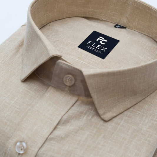 Multi Color Linen Fill Formal Cotton Shirt For Men's