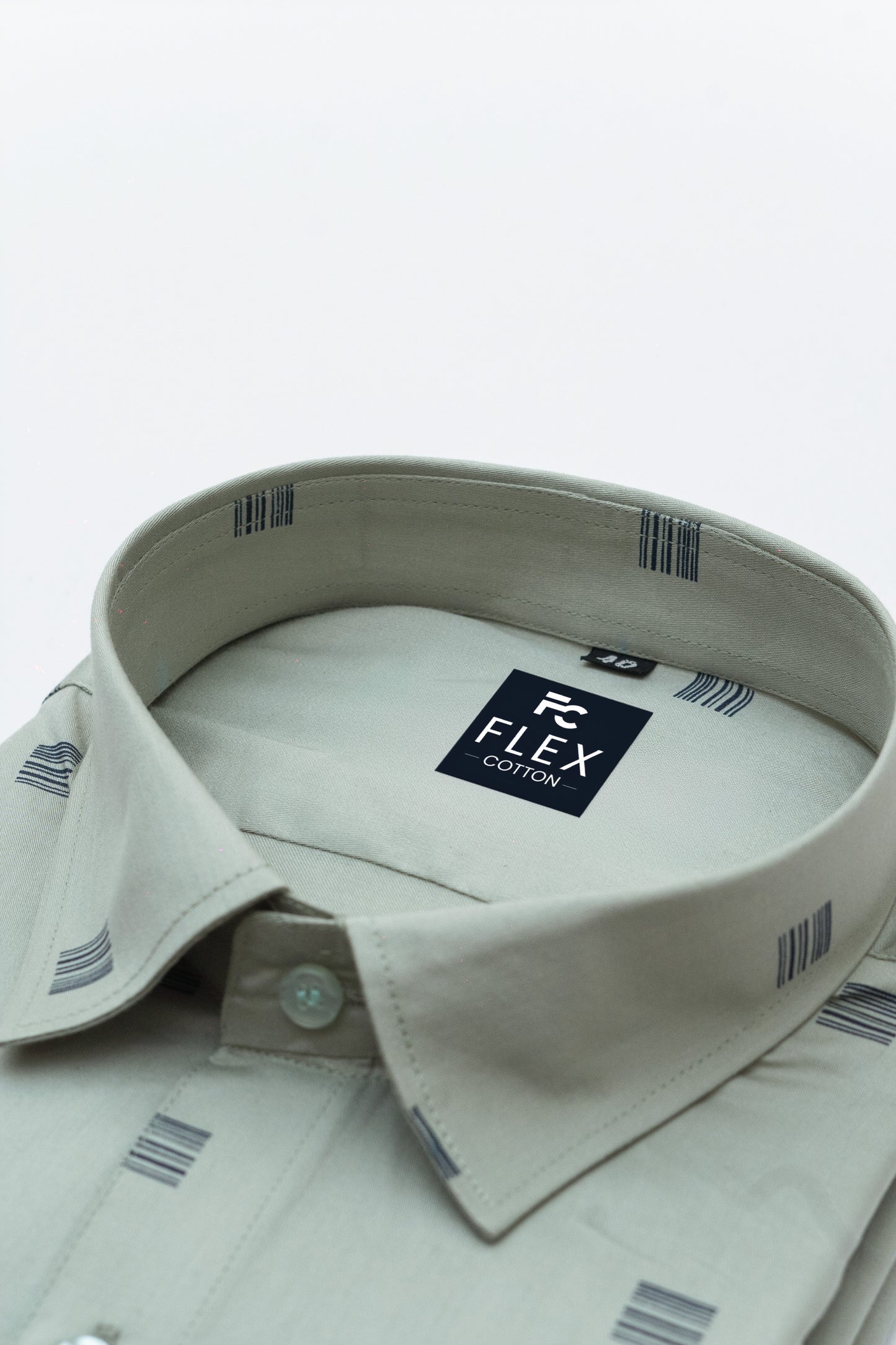 Grey Color Printed Shirt For Men's