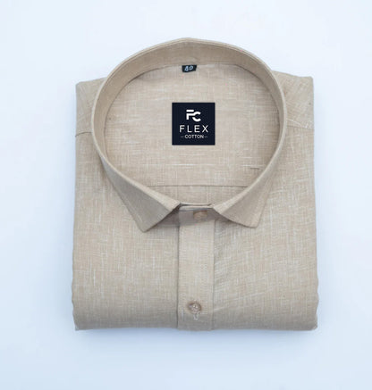 Multi Color Linen Fill Formal Cotton Shirt For Men's